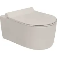 Van Marcke GO Wandcloset vm go fleet 55x36x34.5 cm porselein met zitting