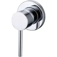 Best design Omstelkraan quatra inbouw 1/2" koud/warm chroom