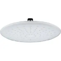 Van Marcke GO Hoofddouche VM Biak 1/2 Inch 1 Stand Ø 23cm Antikalk Waterbesparend Wit/Chroom