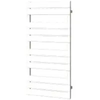 Boss & Wessing Designradiator bws genuo met middenaansluiting 112x55 cm 558 watt pergamon