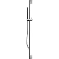 Hotbath Complete Glijstangset Mate 90 cm ABS Met Staafhanddouche En Doucheslang 150 cm Chroom