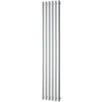 Plieger Designradiator trento 814 watt middenaansluiting 180x35 cm donkergrijs structuur