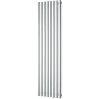 Plieger Designradiator trento 1086 watt middenaansluiting 180x47 cm donkergrijs structuur