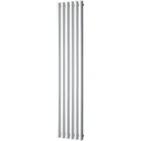Plieger Designradiator trento 814 watt middenaansluiting 180x35 cm zwart