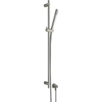 Hotbath Archie Glijstang 90 cm Met Wanduitlaat Doucheslang 150 cm En Handdouche RVS 316 AR307IX