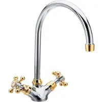 Sapho Antea Keukenmengkraan (H) 275mm, chroom/goud