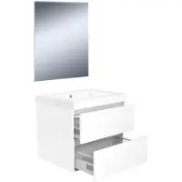 Wiesbaden Vision meubelset (incl. spiegel) 60 cm wit