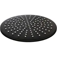 Brauer Edition Regendouche 30cm Mat Zwart - Messing - Kranen, Douchekranen, Hoofddouches - 4260483794551 - Kranen, Douchekranen, Hoofddouches