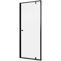 Sealskin - Douchedeur Contour 90 X 200cm - Zwart Profiel - 6 Mm Helder Glas