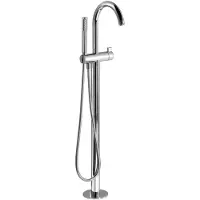 Sapho Vrijstaande badmengkraan rhapsody 107.7 cm met handdouche chroom