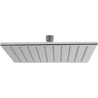 Hak Regendouchekop vierkant 25 cm chroom