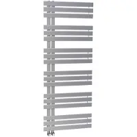 Sapho Silvana badkamerradiator 600x1500 mm, metallic zilver