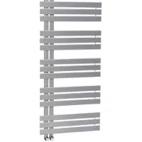 Sapho Designradiator silvana recht 50x123.6 cm 561w zilver