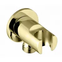 Best design Handdouchehouder nancy opsteek muuraansluiting mat goud
