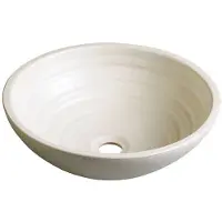 Sapho Attila Keramische wastafel dia 43cm, ivoor