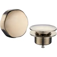 Wiesbaden Knop/plug badoverloop rvs look