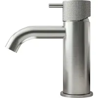 Hotbath Cobber X wastafelkraan 14cm geborsteld nikkel