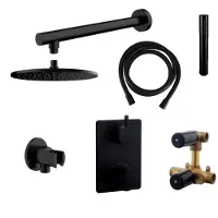 Wiesbaden one-pack inbouwthermostaatset rond type 304 MZ (30cm)