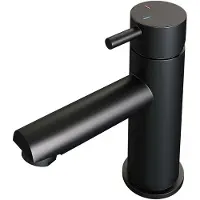 Brauer Black Edition ColdStart wastafelkraan energy-saving model B zwart mat