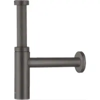 Hansgrohe Design sifon flowstar s geborsteld zwart chroom