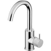 Hotbath Cobber X CX004 Wastafelkraan Draaibare Uitloop - Chroom - Zonder Waste - Messing - Kranen, Wastafelkranen, Opbouw Wastafelkranen