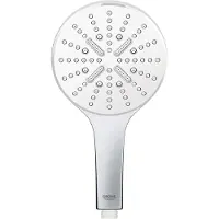 GROHE Handdouche Rainshower SmartActive 130 Rond 13cm Chroom/Wit