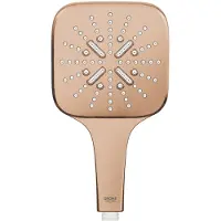 GROHE Handdouche Rainshower Smartactive - 130mm - 3 Stralen - Goud