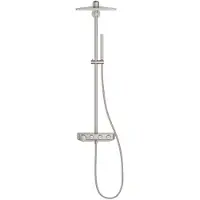 GROHE Regendoucheset euphoria smartcontrol system cube 31 cm met glijstang en handdouche supersteel