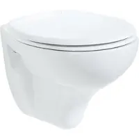 Boss & Wessing Wandcloset bws hugo met bidet keramiek wit