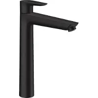 Hansgrohe Wastafelmengkraan talis e 240 eengreeps zonder afvoer mat zwart