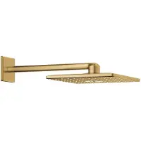 GROHE Regendoucheset rainshower smartactive cube 31 cm met wandarm cool sunrise geborsteld
