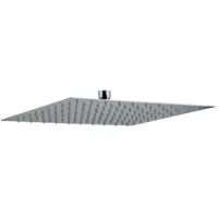 Plieger Napoli hoofddouche vierkant 25cm chroom