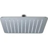 Van Marcke Gili hooddouche vierkant 20cm chroom