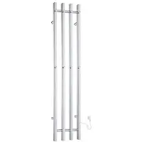 Smedbo Dry Elektrische Handdoekradiator 150cm FK714 RVS Glanzend - Verwarming, Radiatoren, Verticale Radiatoren - 7391447084955
