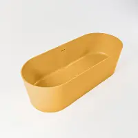 Mondiaz Vrijstaand bad noble 180x75 cm kleur ocher /ocher