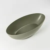 Mondiaz Vrijstaand bad float 170x80 cm kleur army /army