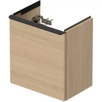 Duravit Fonteinkast d-neo wand 410x274x440 mm rechts mat natuur eiken