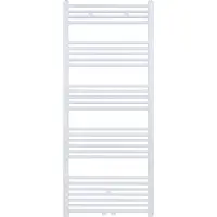 Boss & Wessing Designradiator BWS Nile Gobi 160x60cm 712W Wit (Midden/zij-aansluiting)