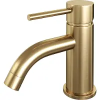 Brauer Fonteinkraan Gold Edition Geborsteld Goud