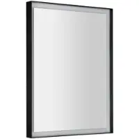 Sapho Sort Spiegel met LED-verlichting 60x80cm, mat zwart