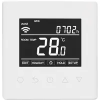 Boss & Wessing Thermostaat bws atlas voor infraroodpaneel met wifi wit