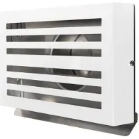 Weckx Overdruk Ventilatierooster Beta 15 cm Mat Wit