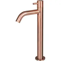 Differnz Fonteinkraan Mix Gebogen Hoog 28.5 cm Rood Koper