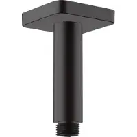 Hansgrohe Plafondaansluiting Vernis Shape 10 cm Mat Zwart
