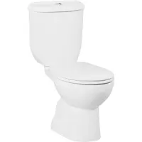 Boss & Wessing Toiletpot Staand BWS Sedef Onder Aansluiting Wit (AO)