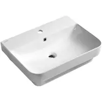 Sonstiges Sott Aqua Inbouwwastafel, 57x44cm, wit