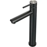 Brauer Gunmetal Edition ColdStart verhoogde wastafelkraan energy-saving model A gunmetal geborsteld PVD