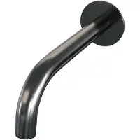 Brauer Gunmetal Edition uitloop met rozet gunmetal geborsteld PVD