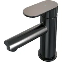 Brauer Gunmetal Edition ColdStart wastafelkraan energy-saving model C gunmetal geborsteld PVD