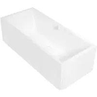 Polysan Ligbad marlene 175x75x63 cm asymmetrisch links wit